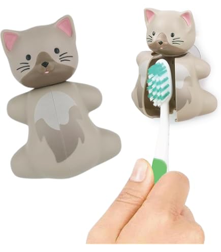 Amazon.com: Flipper Fun Animal Cat Toothbrush Cover – Kids